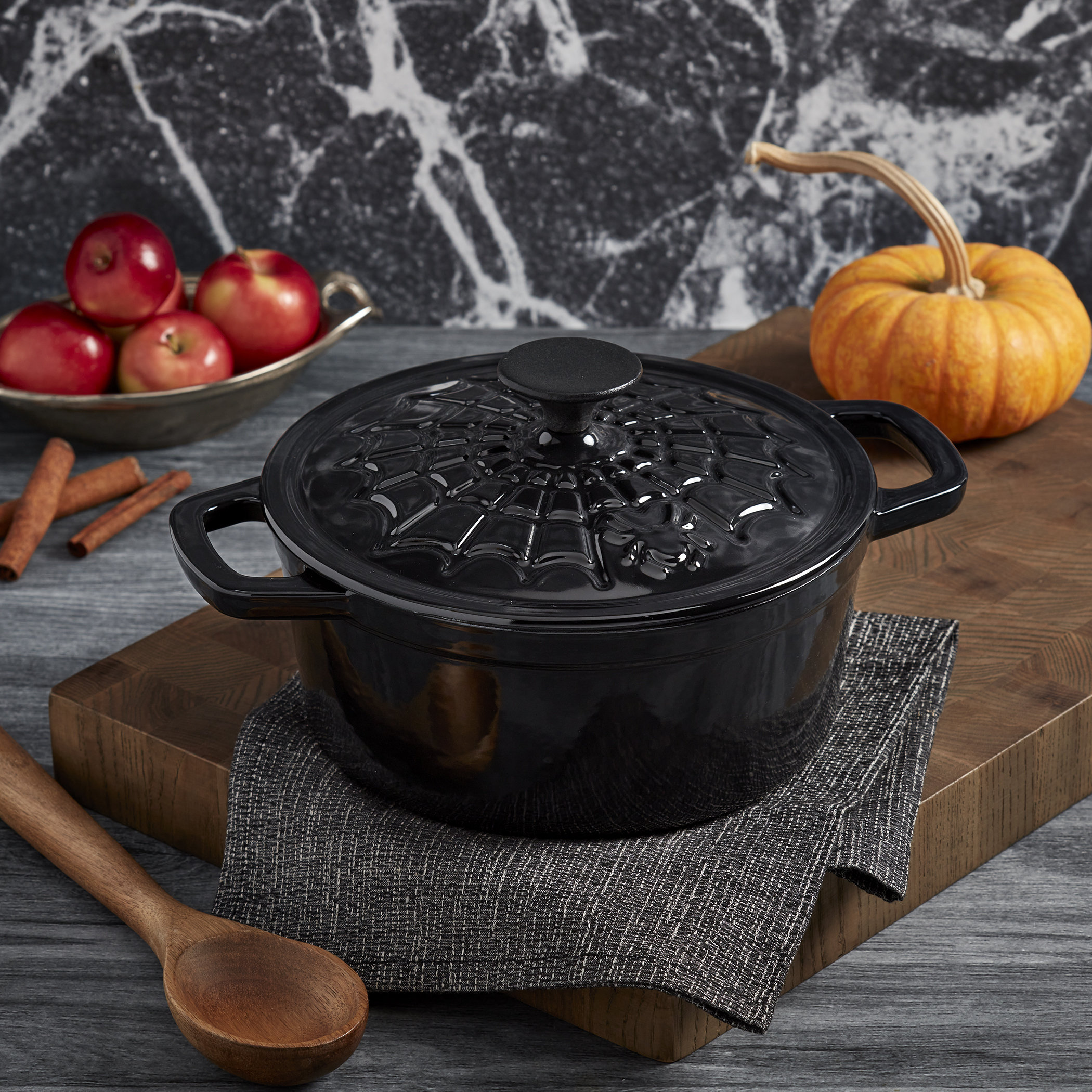 Basics 3 Qt. Cast deals Iron Casserole